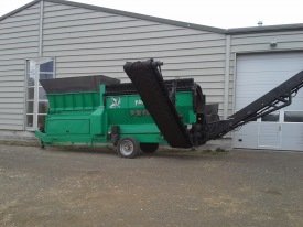 Sigtunarbúnaður fyrir moltuna